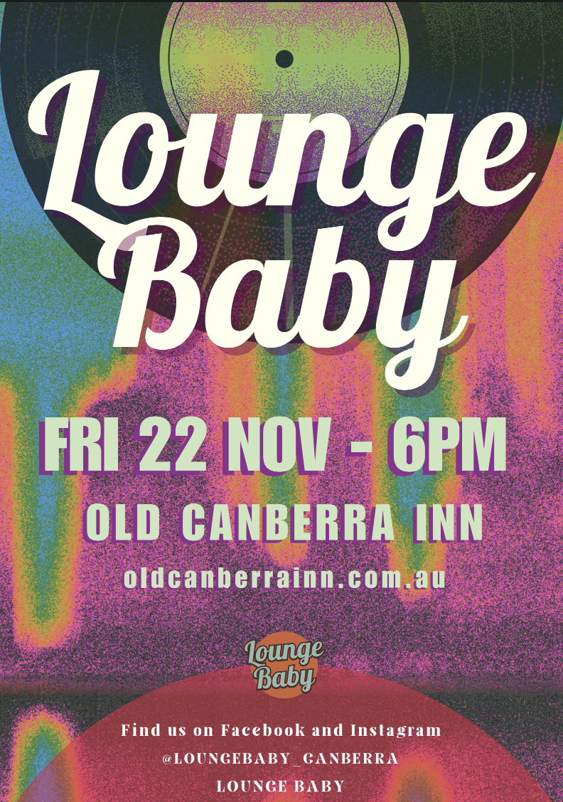 Lounge Baby gig poster